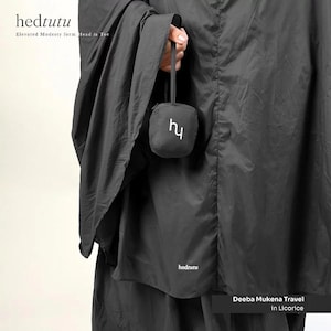 Mini Mukena de viaje, oración islámica sencilla portátil 2 en 1 para adultos, el regalo perfecto para ella, mujeres musulmanas, vestido con hijab, vestido de oración compacto,