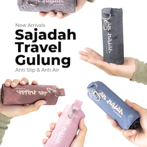 Estera de oración para salah, regalo de Eid, alfombra de oración para musulmanes, suave, Sajadah, estera de oración de viajero, bolsillo, mini, regalo minimalista, Ramadán, Eid, Hajj, boda, cumpleaños