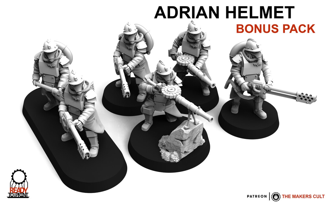 The Makers Cult - Valour Korps - Adrian - Shock Infantry Heavy Weapons ...