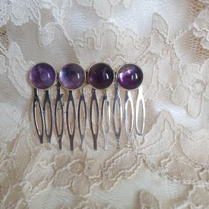 Amethyst Hair Combs - Etsy display picture 3
