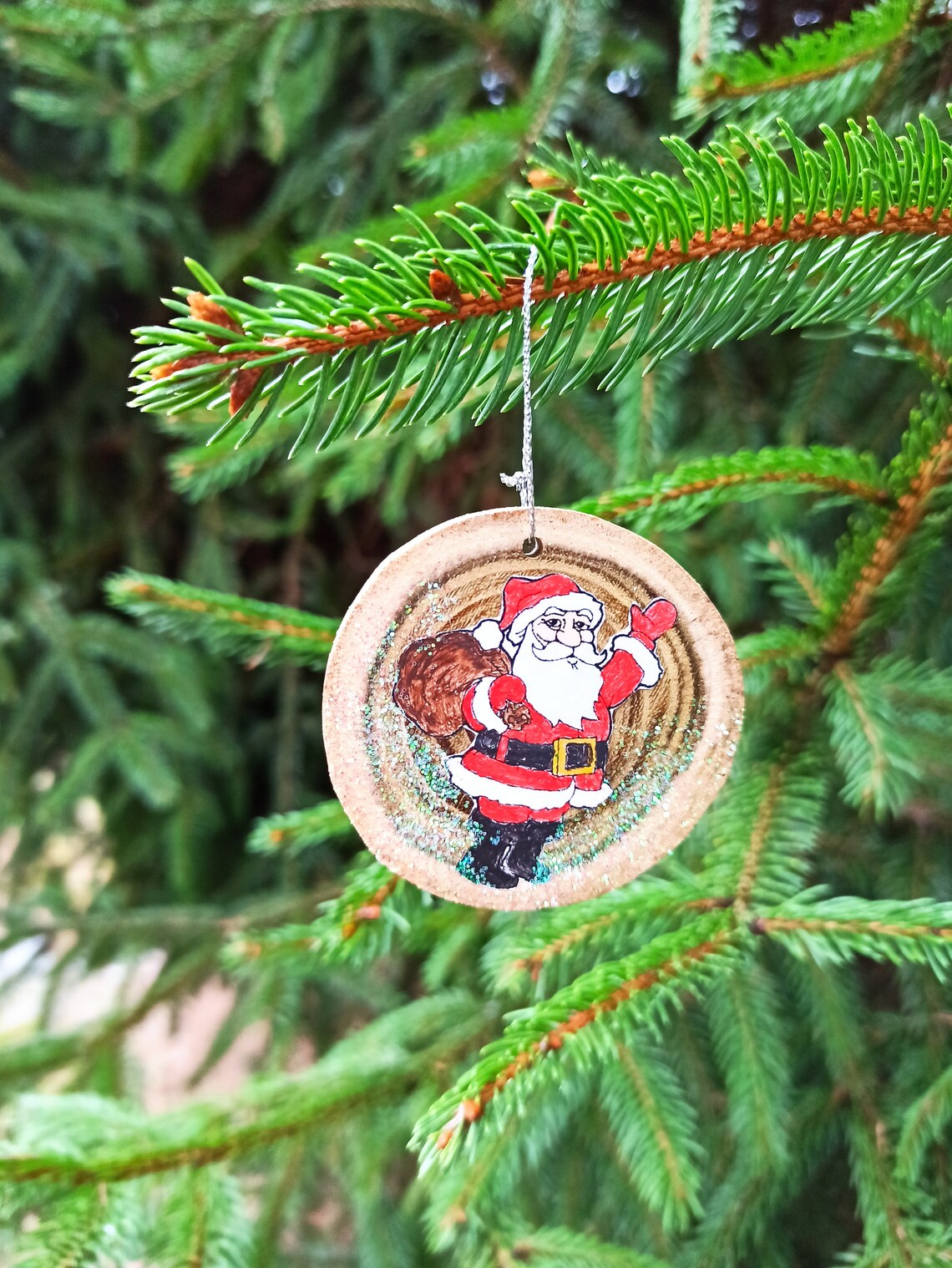 Addobbi Natalizi In Legno Tedeschi Addobbi Natalizi in Legno per Albero - Etsy Italia