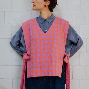 Bolhão-Weste, Bolhão-Weste, Form, Muster, Näh-Tutorial, Video-Tutorial, Do-it-yourself, Näh-Tutorial-Video