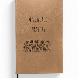 Beantwortete Gebete Blanko Journal, Gebetsantworten Tagebuch, Dankbarkeit Journal, Blank Journal, Floral Blank Notebook, Möglichkeiten Journal