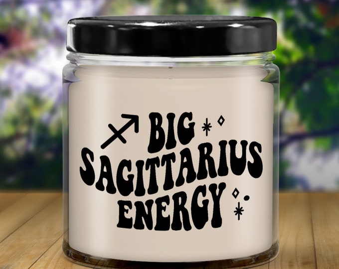 Funny Sagittarius Birthday Candle, Sagittarius Birthday Gift, Zodiac Birthday Gift, Sagittarius Candle
