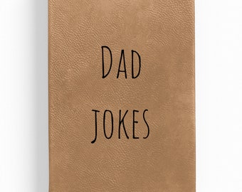 Dad Jokes Blank Journal, Dad Jokes Notebook, Blank Joke Notebook, Funny Gift, Gift For Dad, Blank Journal, Blank Notebook, Birthday Gift