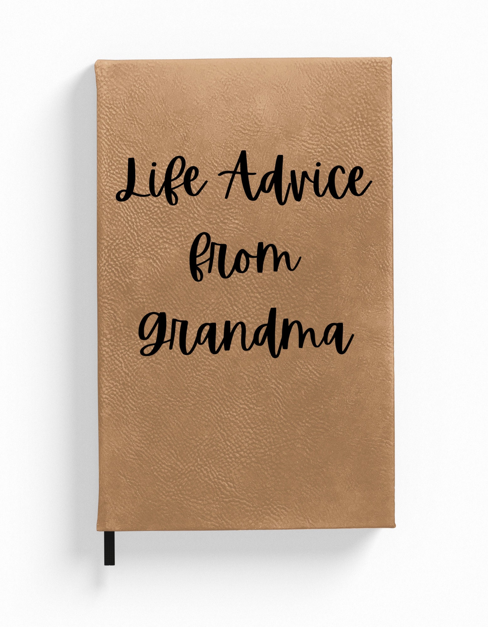 Custom Life Advice From... Journal, Personalized Advice Journal, Life Advice Notebook, Custom Advice Diary, Gift For Her, Graduation Gift