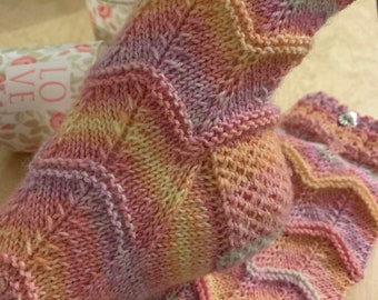 Hand knitted socks 36-37