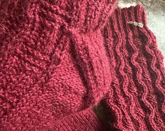 Chaussettes tricotées main 43-44