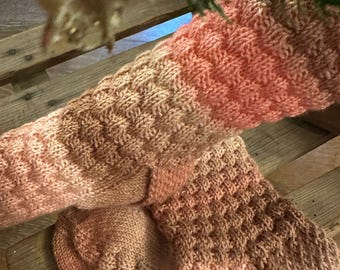 Chaussettes tricotées main 38-39