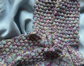 Hand-knitted socks 40-41