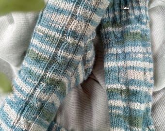 Hand-knitted socks 46-47