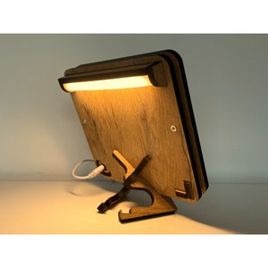 LED table lamp Little Rabbit 19 cm x 19 cm, table lamp, sustainable, table decoration, LED lamp, light image 6