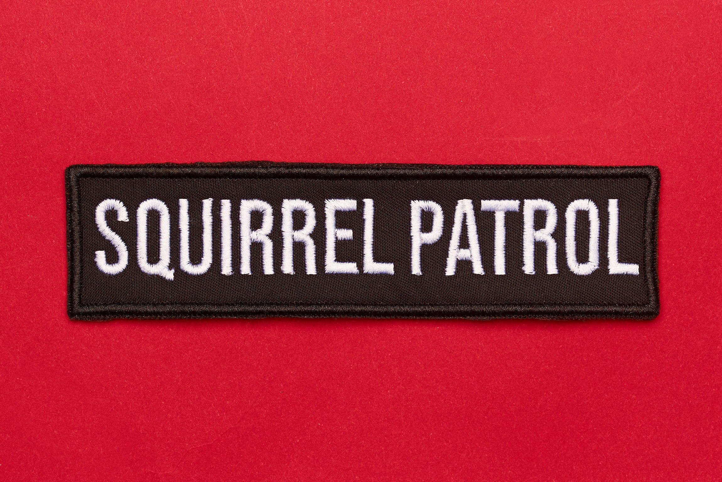 Squirrel Patrol Patch, Squirrel Patrol Dog Tag, Dog Bandana Patches, Dog  Patches for Harness, Funny Dog Patch, Custom Dog Patch, Circle 