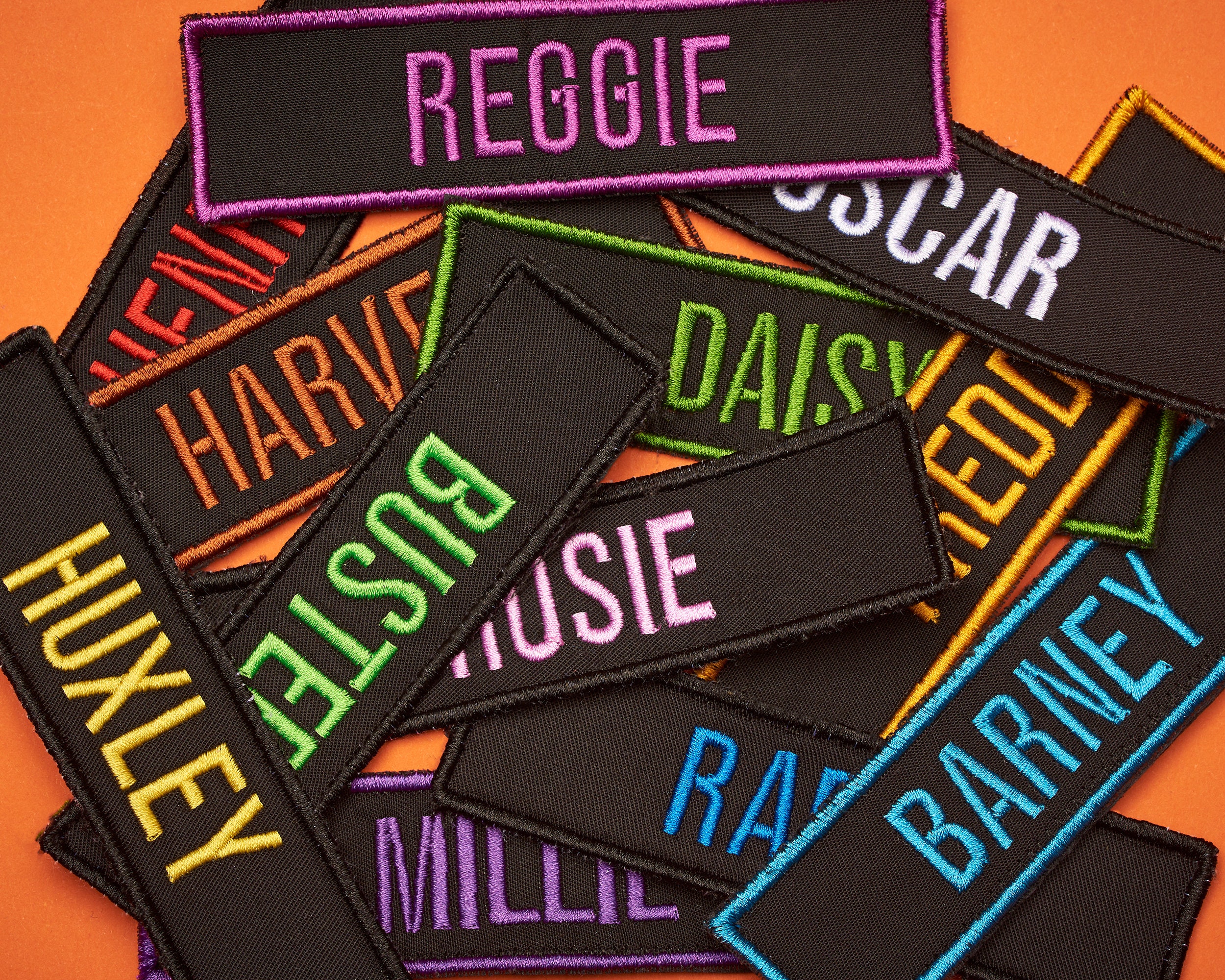 Custom Embroidered Dog Harness Patches Etsy UK