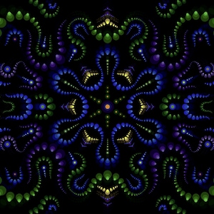 Framed Print | Psychedelic Dot Art | Digital Dotting Mandala Wall Feature | Multiple Designs