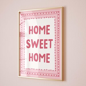 Home Sweet Home Wall Print