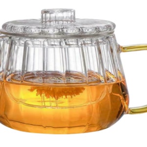 Glass Teapot with Glass Filter 500ml.