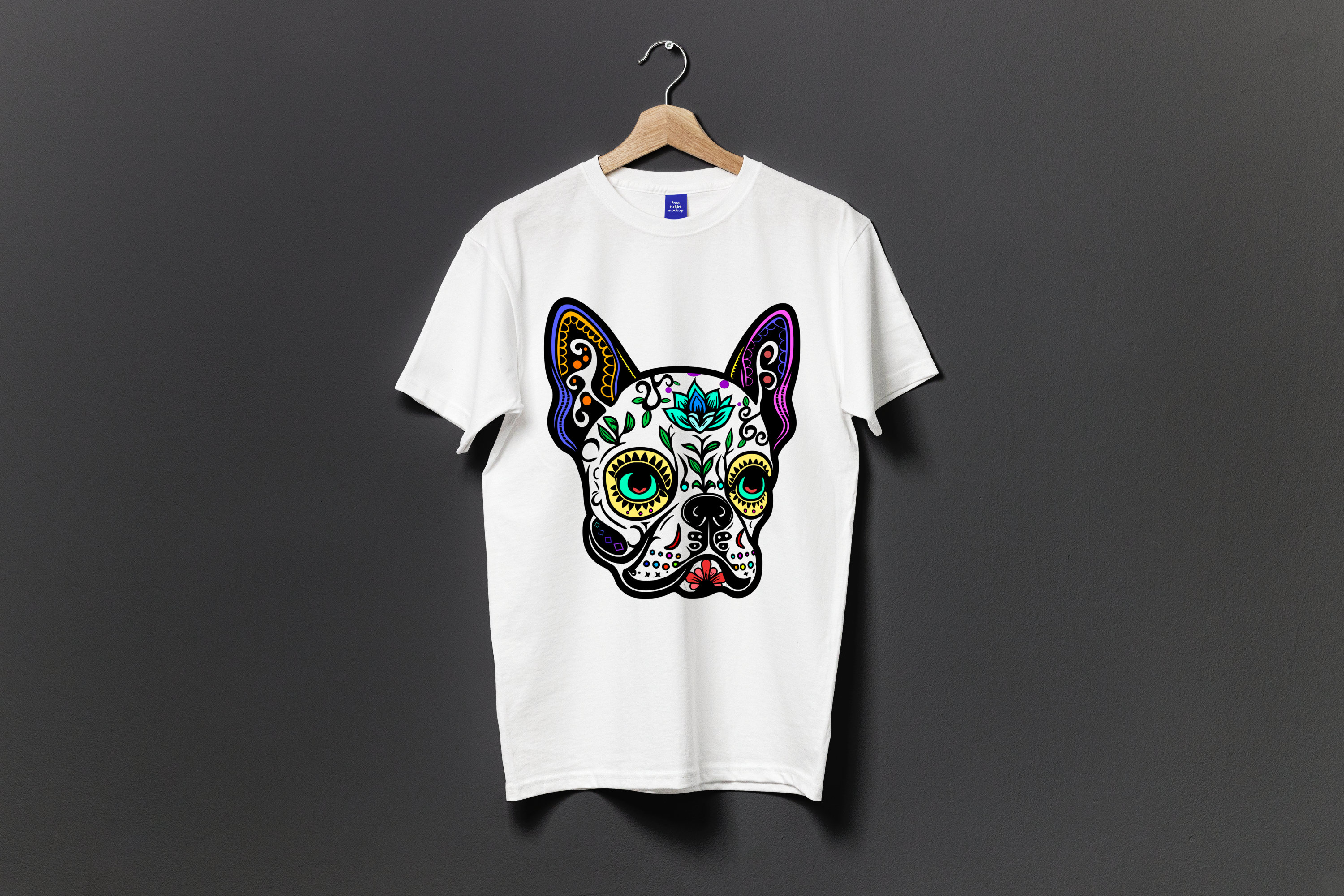 Pug Sugar Skull Layered Svg Sugar Skull Clipart Dog Svg - Etsy