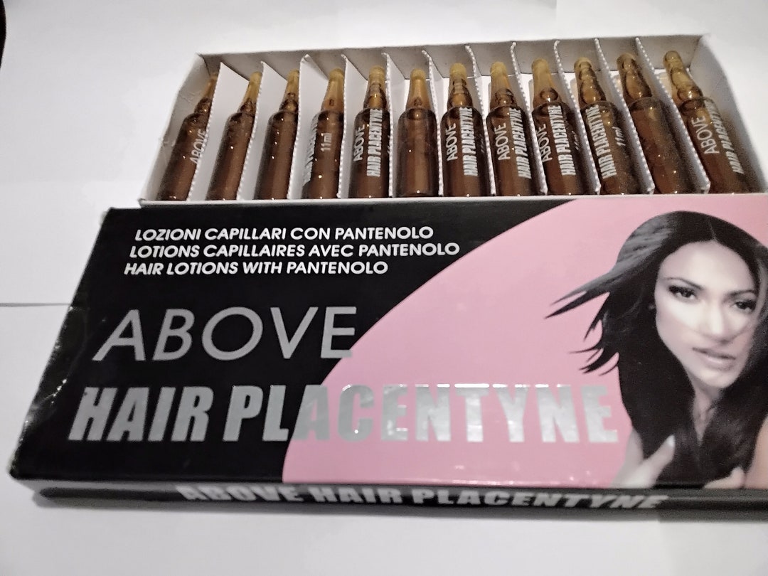 Placenta Placeo Ampoules Hair Growth Treatm Etsy