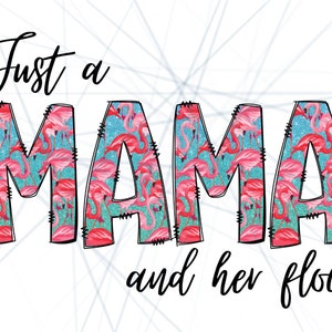 Just a Mama and her flock PNG File