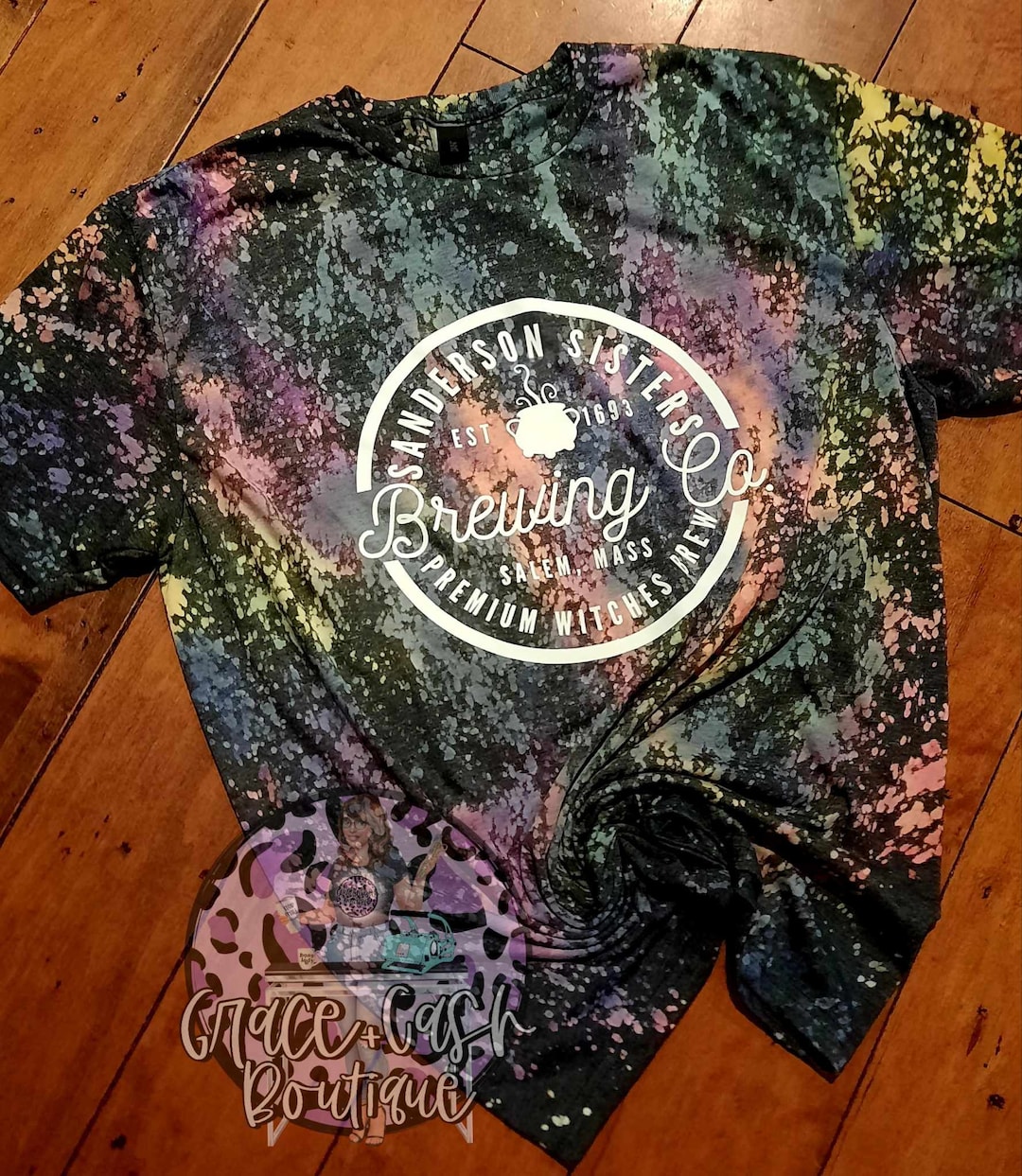 hocus pocus tie dye sweatshirt