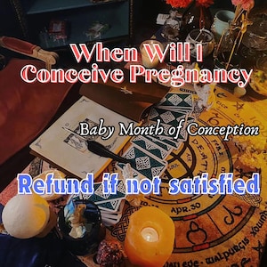 When Will I Conceive Pregnancy - Conception Prediction - Baby Month of Conception - Same Day Reading