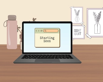 Minimalist Starting Soon Screen