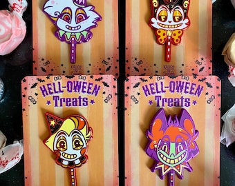 Szpilki emaliowane Hell-oween Treat klasy B
