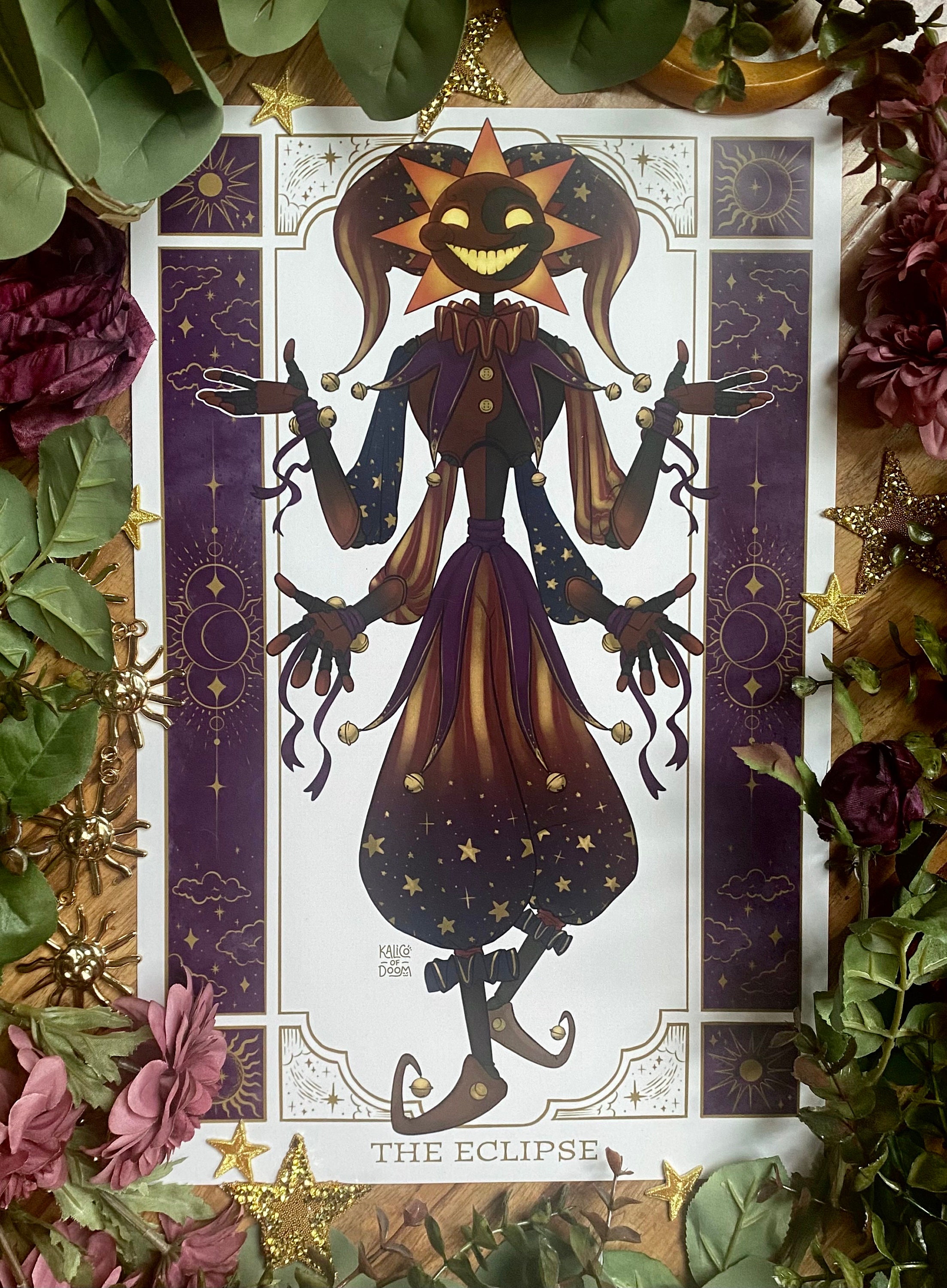 Celestial Eclipse - 11”x17” Art Print - Etsy