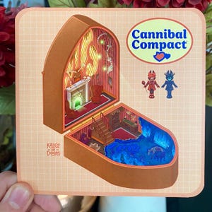 Cannibal Compact - 5”x5” mini print