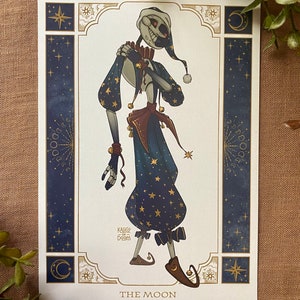 Celestial Moondrop - 5”x7” mini print
