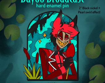 PREORDER-Bayou Broadcast emaille pins