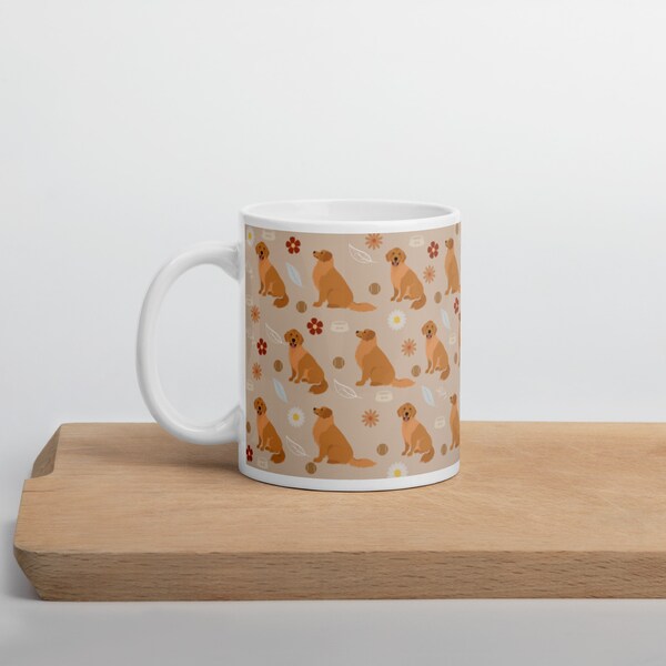 Golden Retriever mug Golden Retriever coffee cup Personalized Retriever lover gift