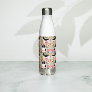 Springer Spaniel Water Bottle Cocker Spaniel Stainless Steel Tumbler Spaniel lover gift