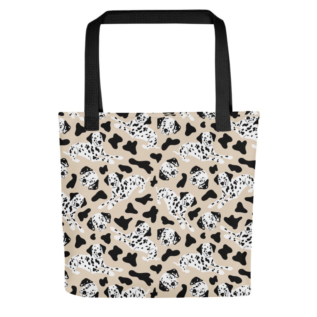 Dalmatian Tote Bag Dalmatians Handbag Gift Dalmatian Purse Etsy