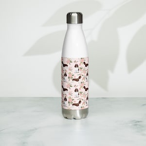 Springer Spaniel Water Bottle Cocker Spaniel Stainless Steel Tumbler Spaniel lover gift
