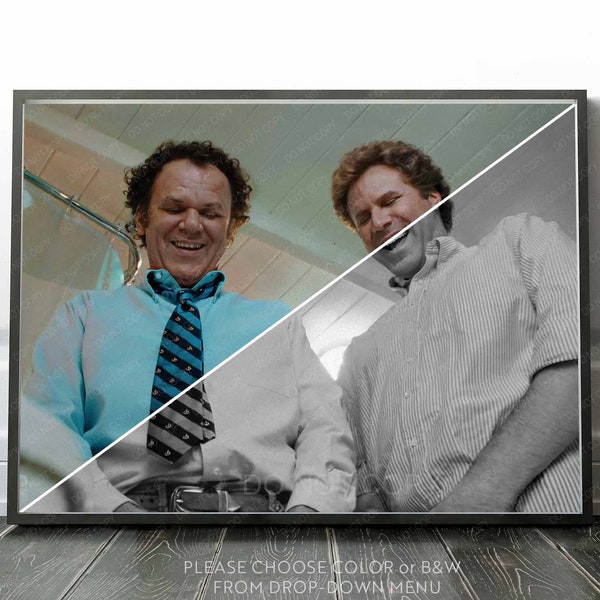 Step Brothers Sword fight toilet scene - Bathroom humor Print | Premium Quality Print