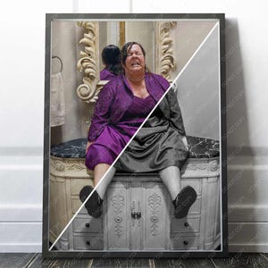 Bridesmaid Toilet scene | Bridesmaids movie 2011 | Funny | Humor | Wall Art | Premium Quality Print