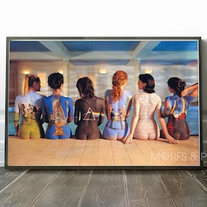 Pink Floyd Print | The Classic 1997 Pink Floyd “Back” Catalogue | Premium Poster | Print