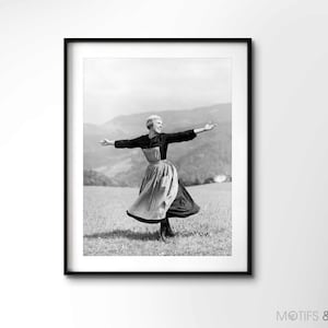 Julie Andrews | Sound of Music 1965 | Premium Quality Print