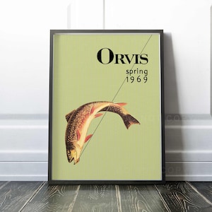 Fishing Orvis Poster 
