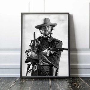 Clint Eastwood Print | The outlaw Josey Wales 1975 | Poster | Premium Quality Print