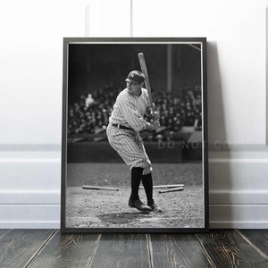Baby Ruth Print | New York Yankees | Vintage 1921 | Hochwertiger Druck