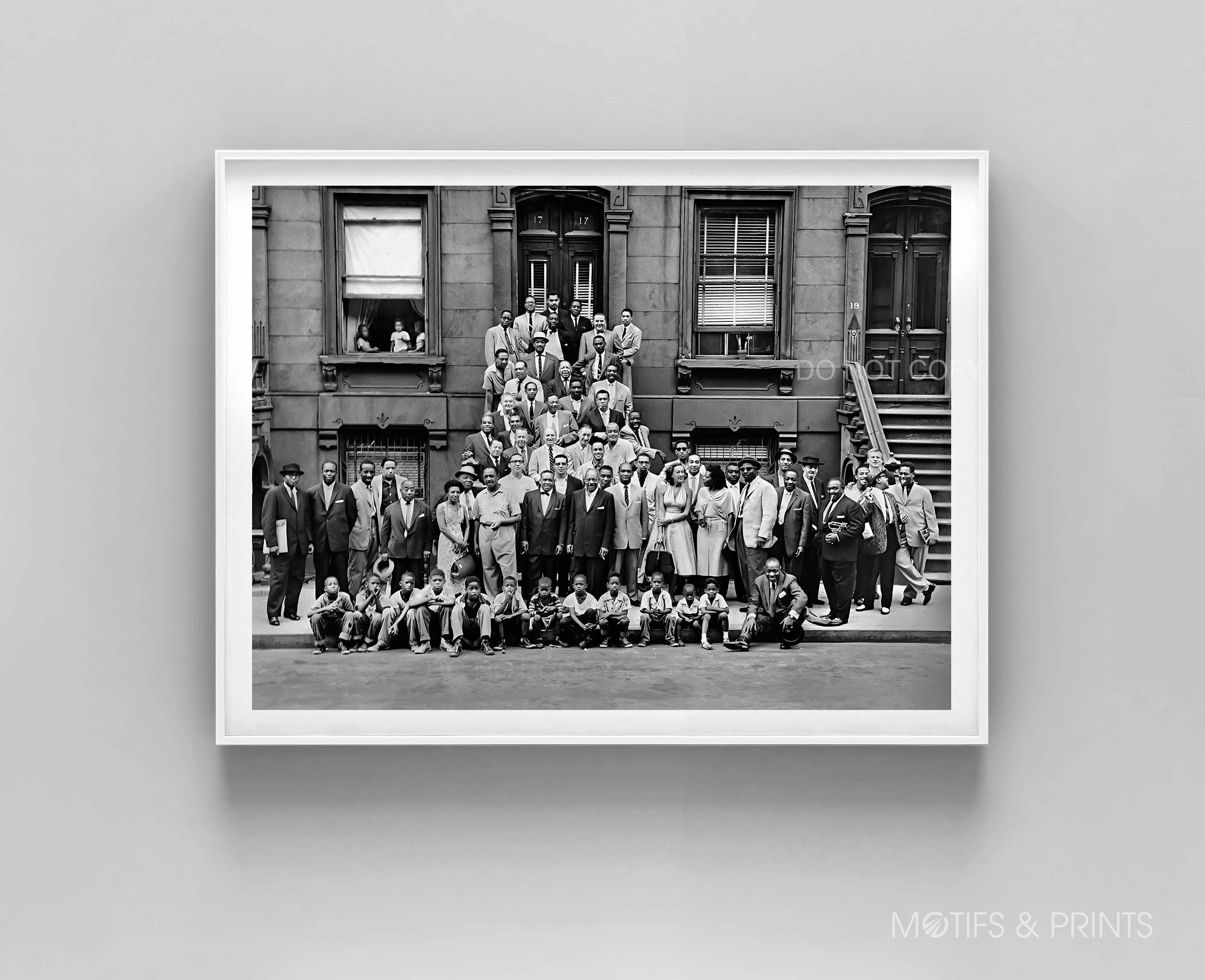 Jazz Portrait Print | A Great Day in Harlem | Art Kane's Classic