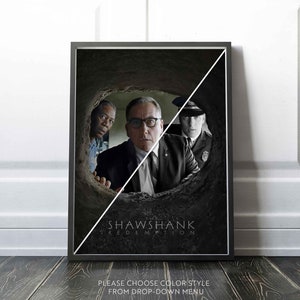 The Shawshank Redemption 1994  | Iconic Escape Scene |  | Premium Quality Print
