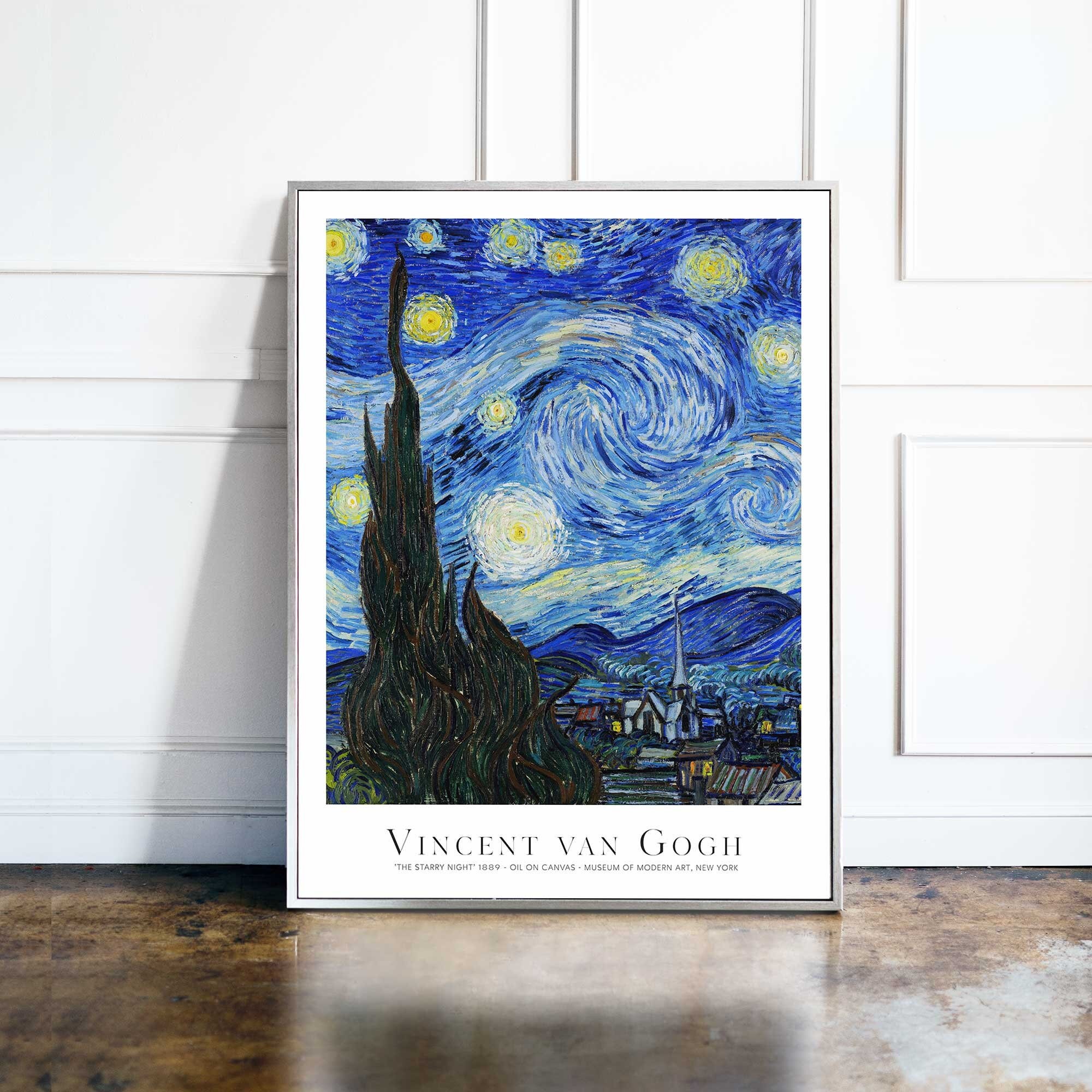 星月夜 ヴィンセント・ヴァン・ゴッホのプリント 星月夜 ヴィンセント・ヴァン・ゴッホのプリント