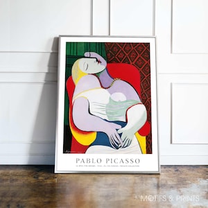 Pablo Picasso Print | The Dream (Le Rêve) 1932 | Premium