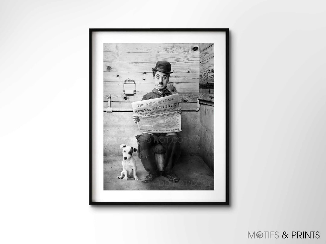 charlie-chaplin-sitting-on-the-toilet-wall-art-premium-quality-print-etsy