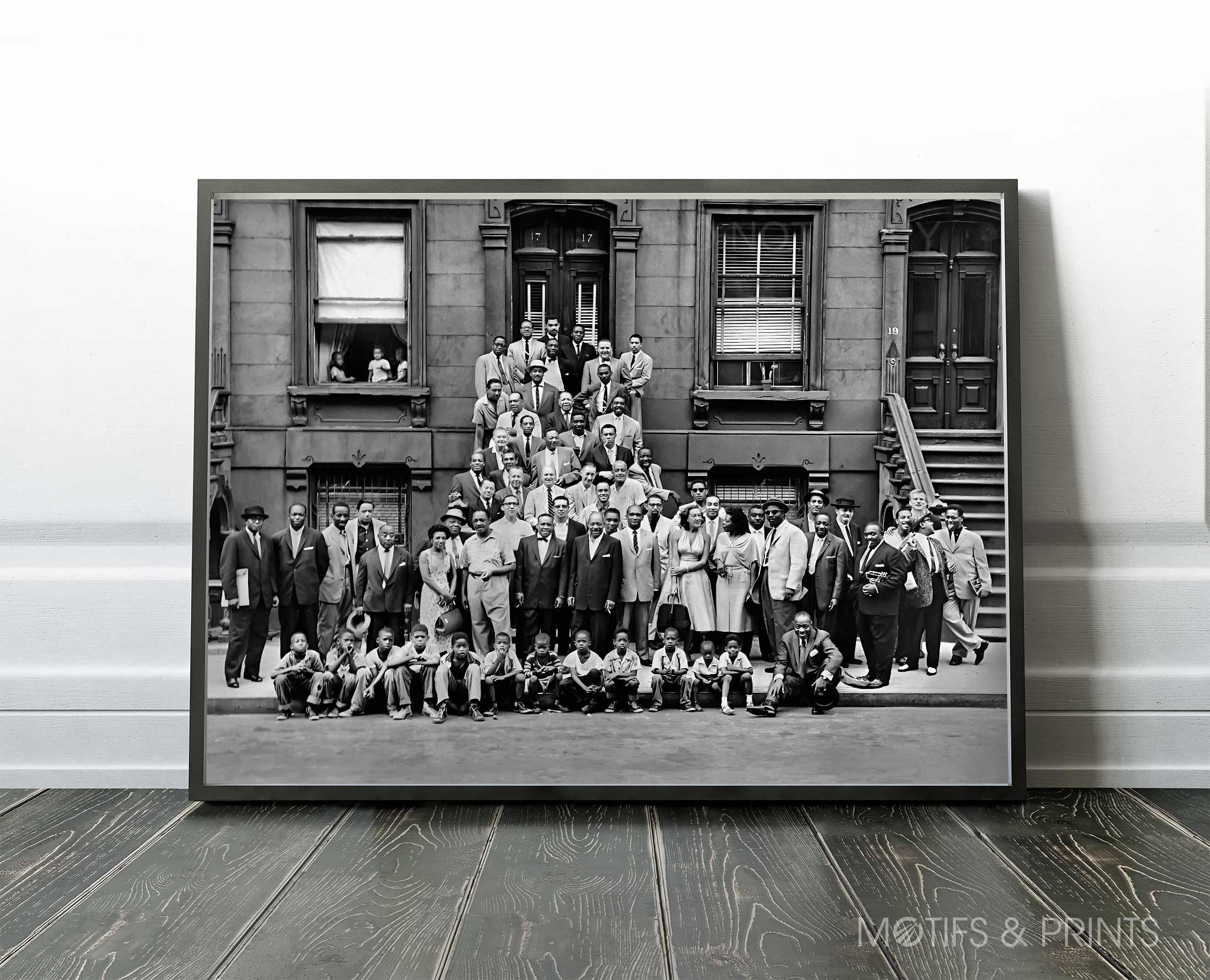 Jazz Portrait Print | A Great Day in Harlem | Art Kane's