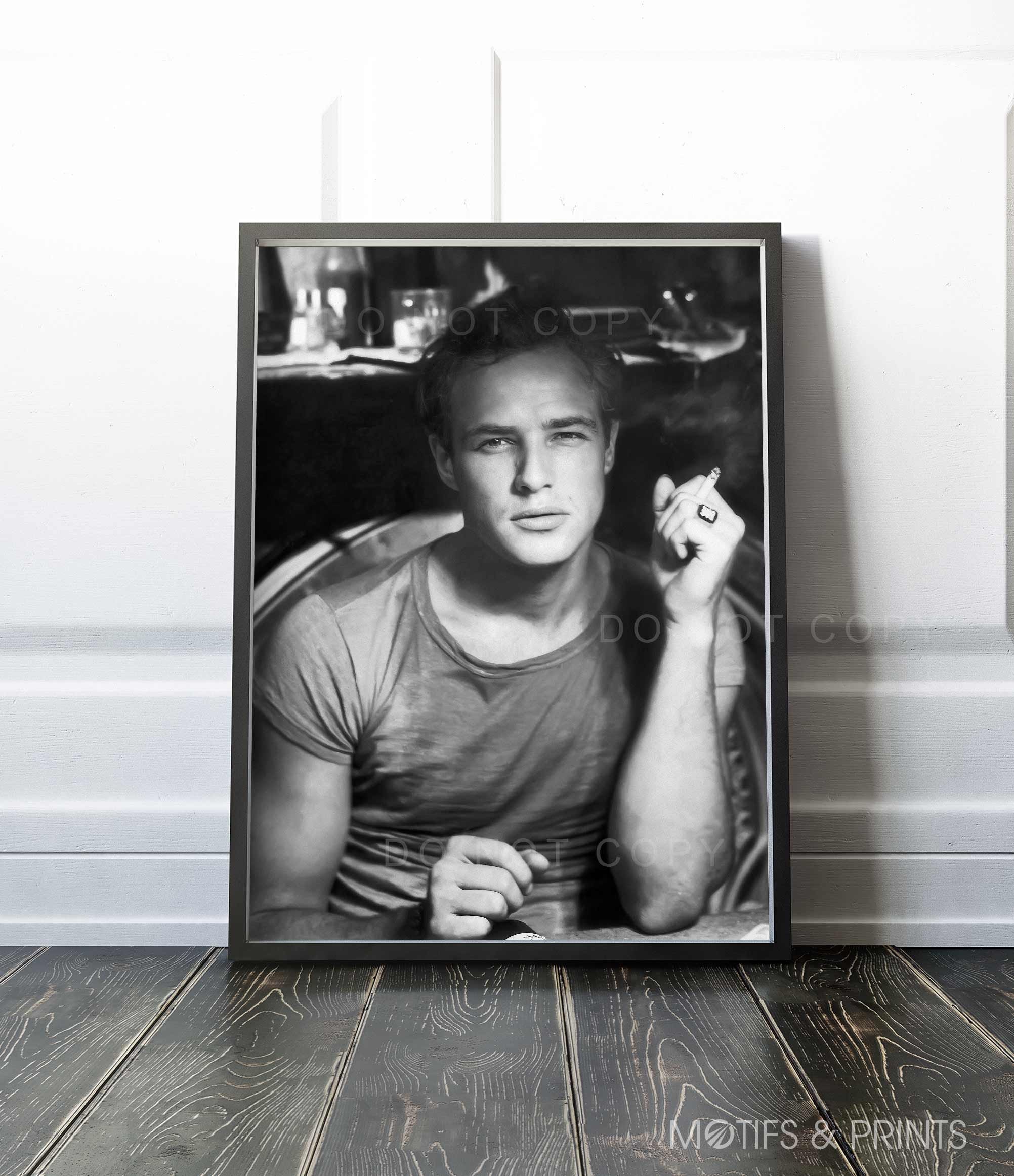 Marlon Brando Print | A Streetcar Named Desire 1951 | | Vintage | Premium Quality Print